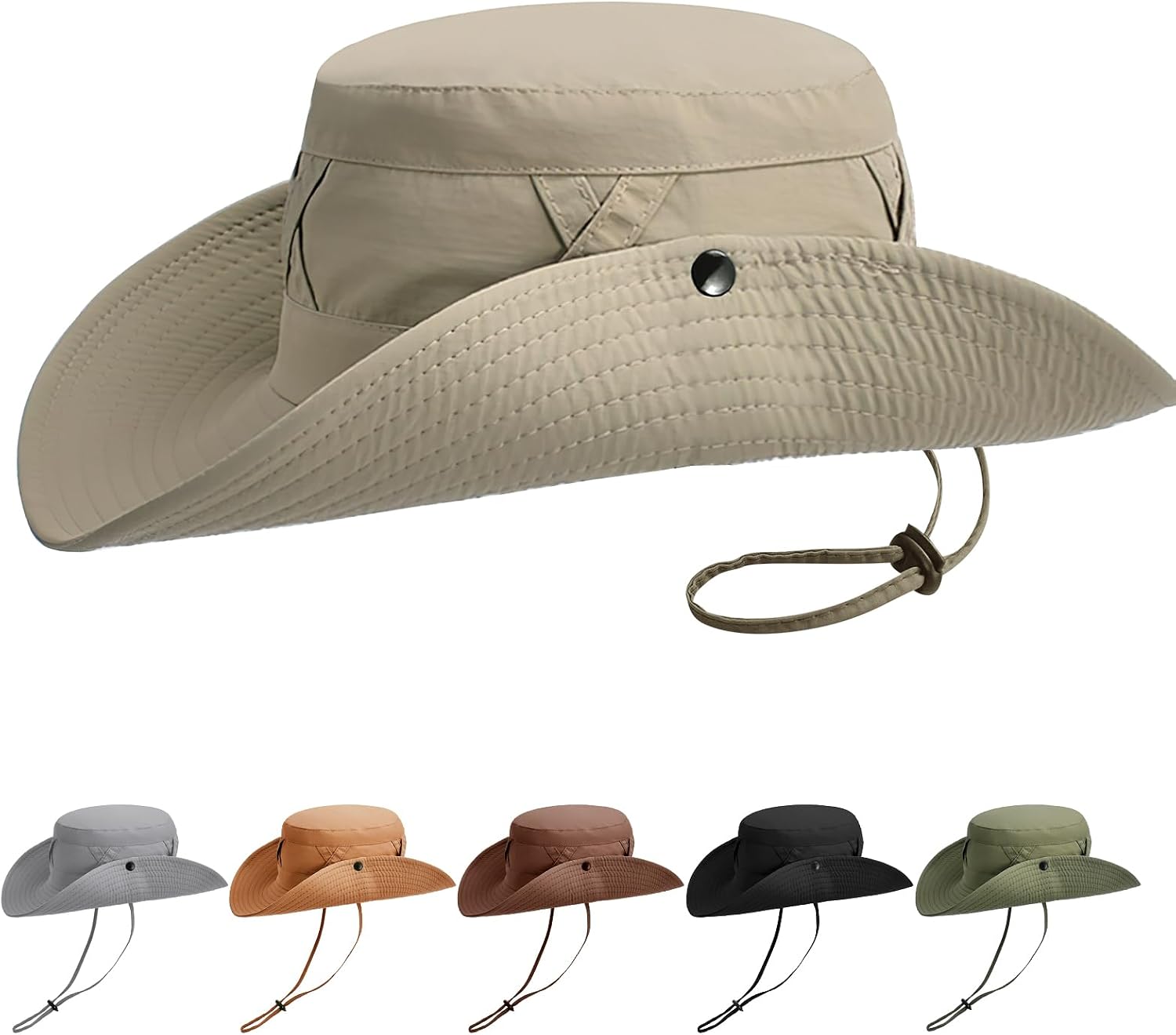 Chapeau bob – UPF 50, pour femme, pour homme, protection UV, respirant