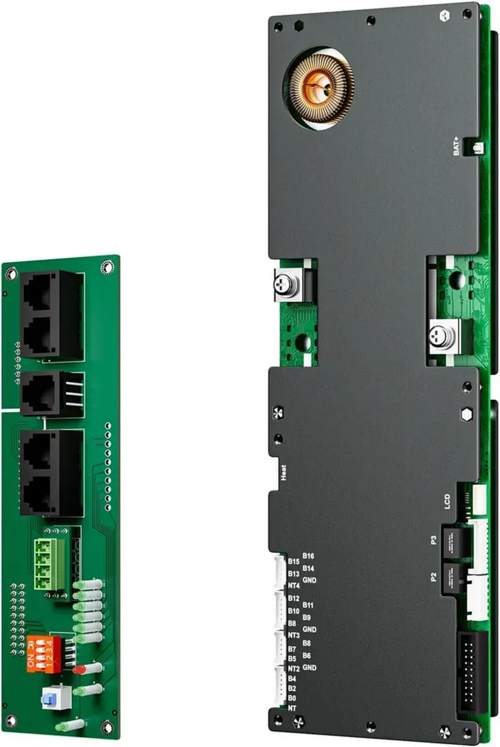 Onduleur Domestique BMS 8S-16S 24V-48V 100A avec Bluetooth et RS485 pour Système Solaire