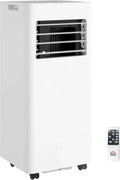 Climatiseur Portable HOMCOM 9000 BTU, Refroidissement 3-en-1 avec Télécommande