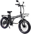 Vélo Électrique Pliant VTT 20' Fatbike, Batterie 15Ah, Autonomie 50 km, Unisexe Adulte