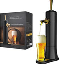 Machine à bière professionnelle avec mousse vibrante, compatible canettes et bouteilles 500 ml