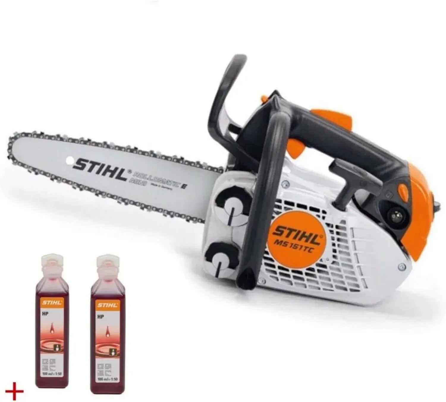 Tronçonneuse Stihl MS 151 TC avec guide-chaîne de 25 cm