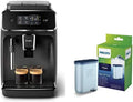 Philips Machine Espresso Automatique Série 2200 avec Mousseur à Lait et Filtre Anticalcaire