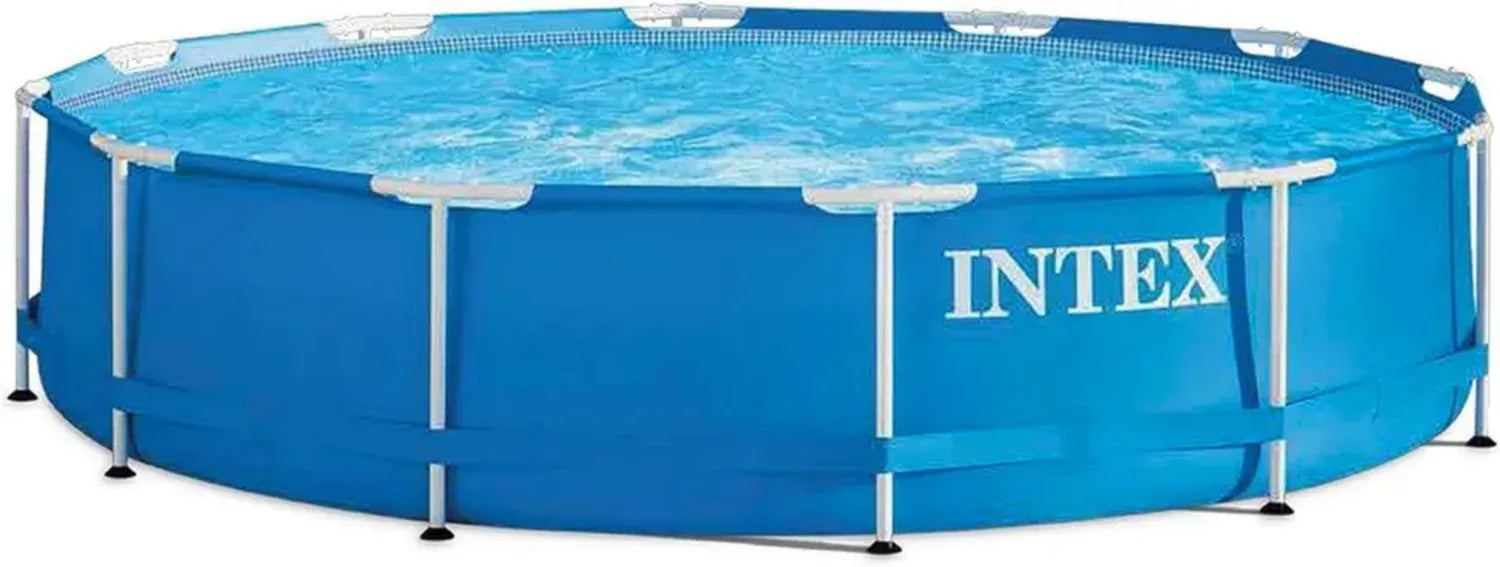 Piscine tubulaire ronde Intex 3,66m x 0,76m avec cadre en métal