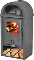 Poêle à bois Sannover Dikar 10 KW moderne et efficace