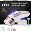 Épilateur à Lumière Pulsée Braun i·expert, Élimination des Poils Durable, avec Application et Accessoires Inclus