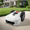 Tondeuse Robotisée Intelligente 1000 m² avec GPS et Fil Périphérique, Pente 36,6%, Hauteur Réglable 20-60 mm pour Jardin