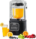 VEVOR Blender Professionnel 2L, Mixeur de Comptoir Multifonction 9 Vitesses, 5 Fonctions pour Boissons, Milk-shakes, Smoothies avec Bouclier