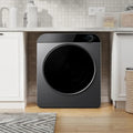 Sèche-linge compact avec tambour inox, chauffage PTC, 4 programmes, montage mural ou empilable, 3 kg