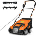 Scarificateur Électrique 2 en 1, 2000W avec 5 Profondeurs Réglables et Sac 55L