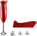 Mixeur Plongeant Sans Fil Bamix, Station de Charge, Accessoires Inclus, 250W, Rouge, Fabriqué en Suisse