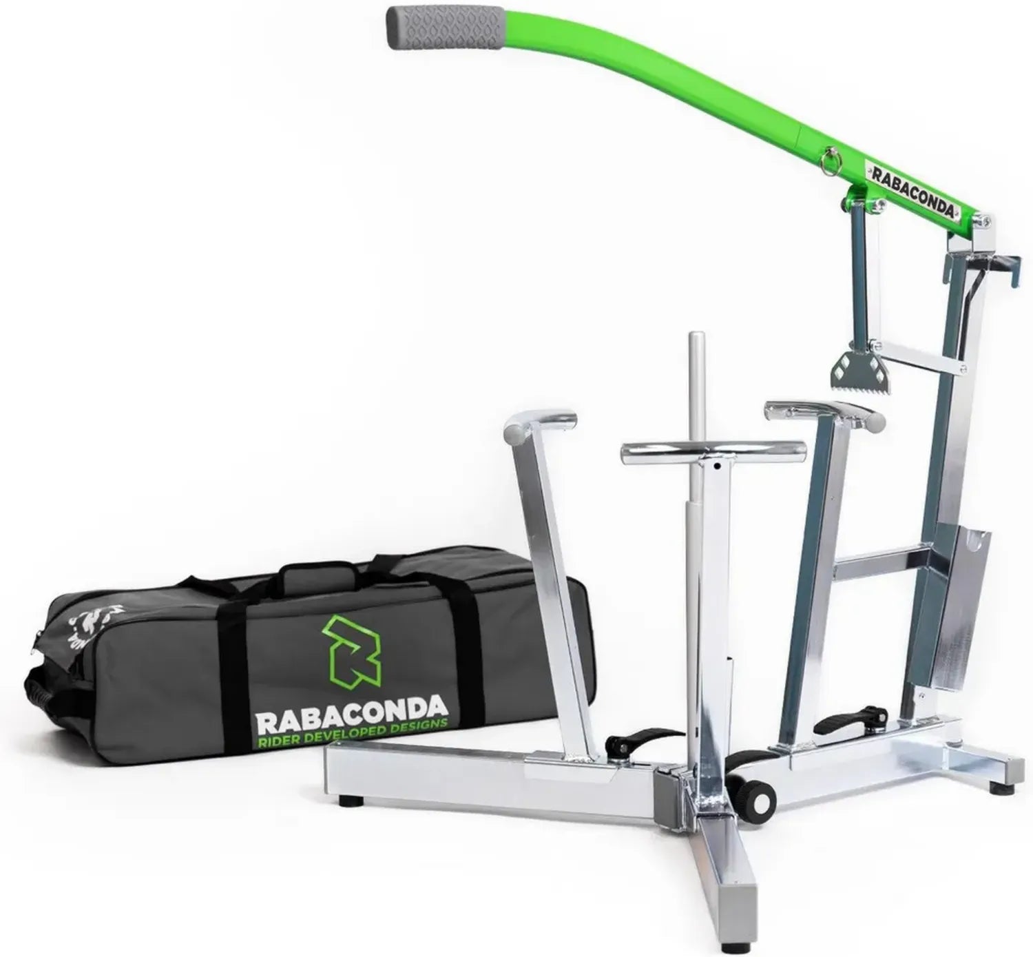 Machine à démonter les pneus 4ème génération Rabaconda - Moto, Enduro, Motocross - Outil portatif efficace