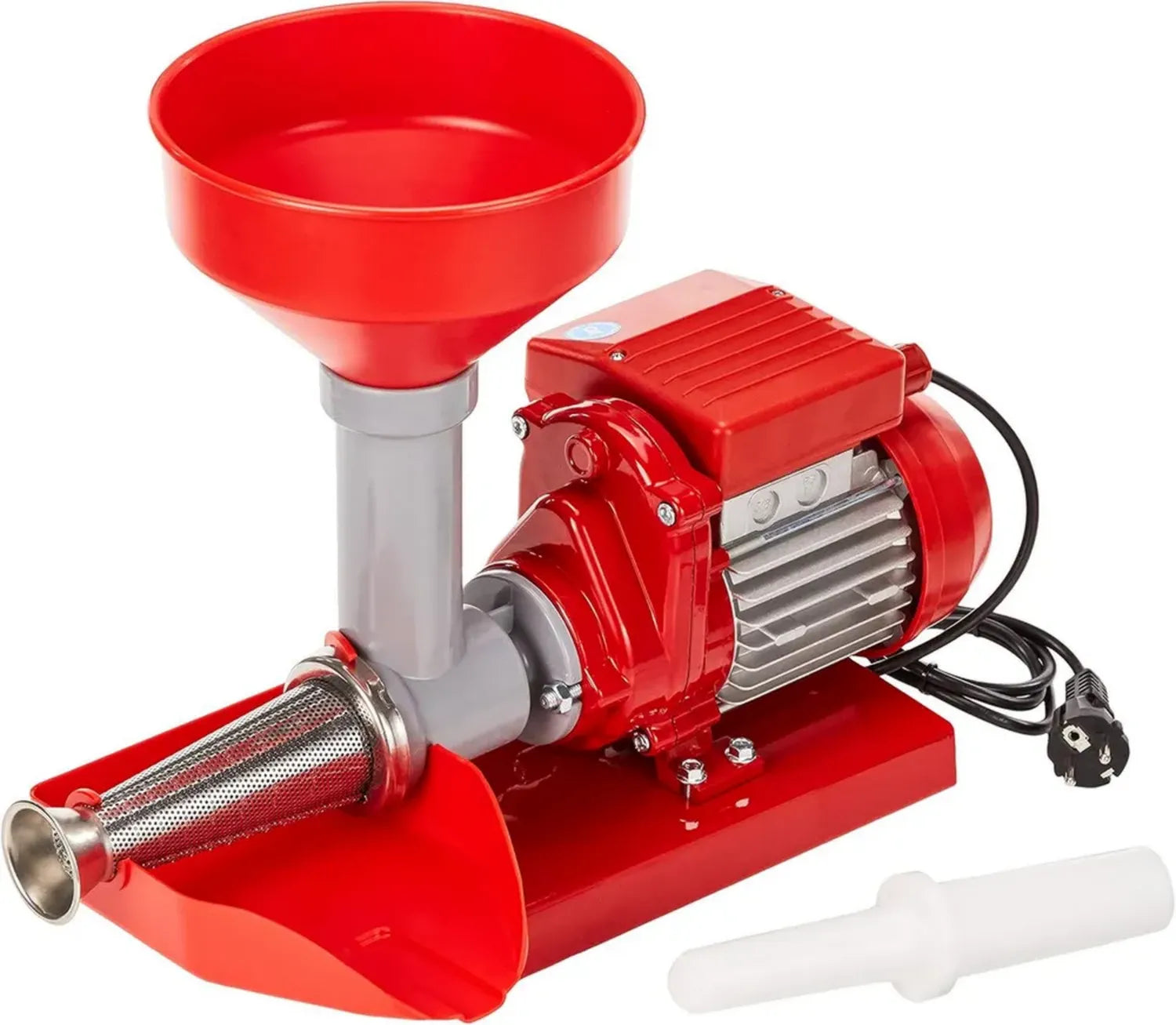 Artus 9008NE Extracteur de Tomates Électrique 400W, Blanc et Rouge, Idéal pour Purées et Confitures
