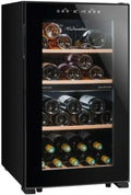 Cave à Vin Double Zone LA SOMMELIERE LS51.2ZBLACK pour 50 Bouteilles