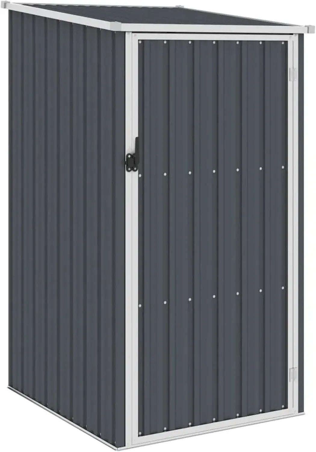 MOONAIRY Cabane de Jardin en Acier Galvanisé Anthracite 87x98x159 cm