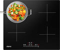 Plaque de Cuisson CIARRA 7200W 4 Foyers en Verre Céramique avec Fonction Boost et Sécurité Enfant