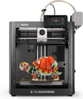 Flashforge Adventurer 5X Imprimante 3D, Ultra-rapide, Multicolore, Buse 300°C, Nivellement Automatique, Plaque Flexible PEI, 220 x 220 x 220 mm