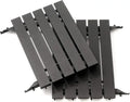 Tablettes Latérales en Aluminium pour Kamado Joe, Noires, Design Classique