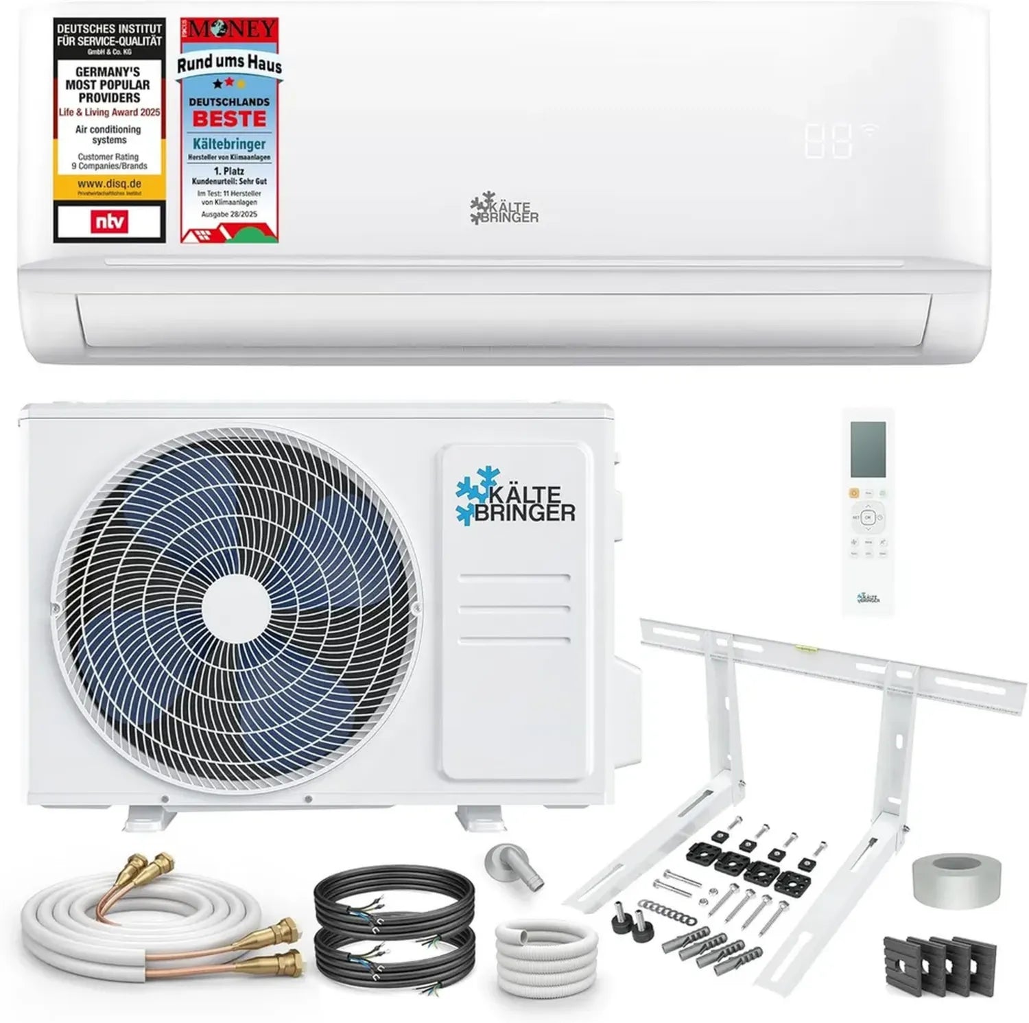 Climatiseur Split 18000 BTU - 5,3 kW avec Chauffage et Économie d'Énergie