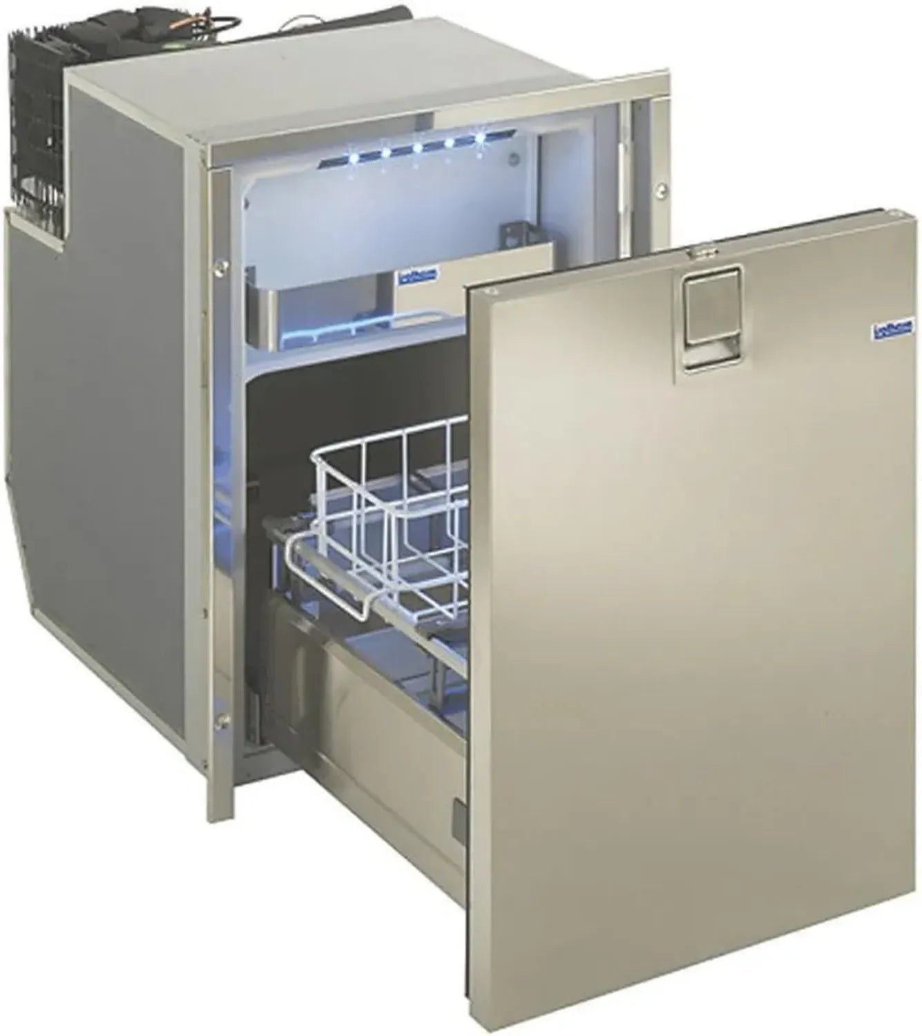 Réfrigérateur Compact Inox Isotherm 65L 12/24V