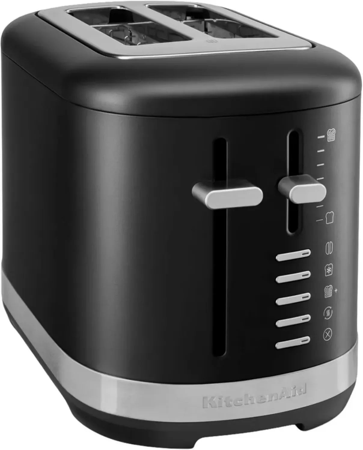 Grille-pain KitchenAid 2 tranches, fentes larges, 7 niveaux, maintien au chaud