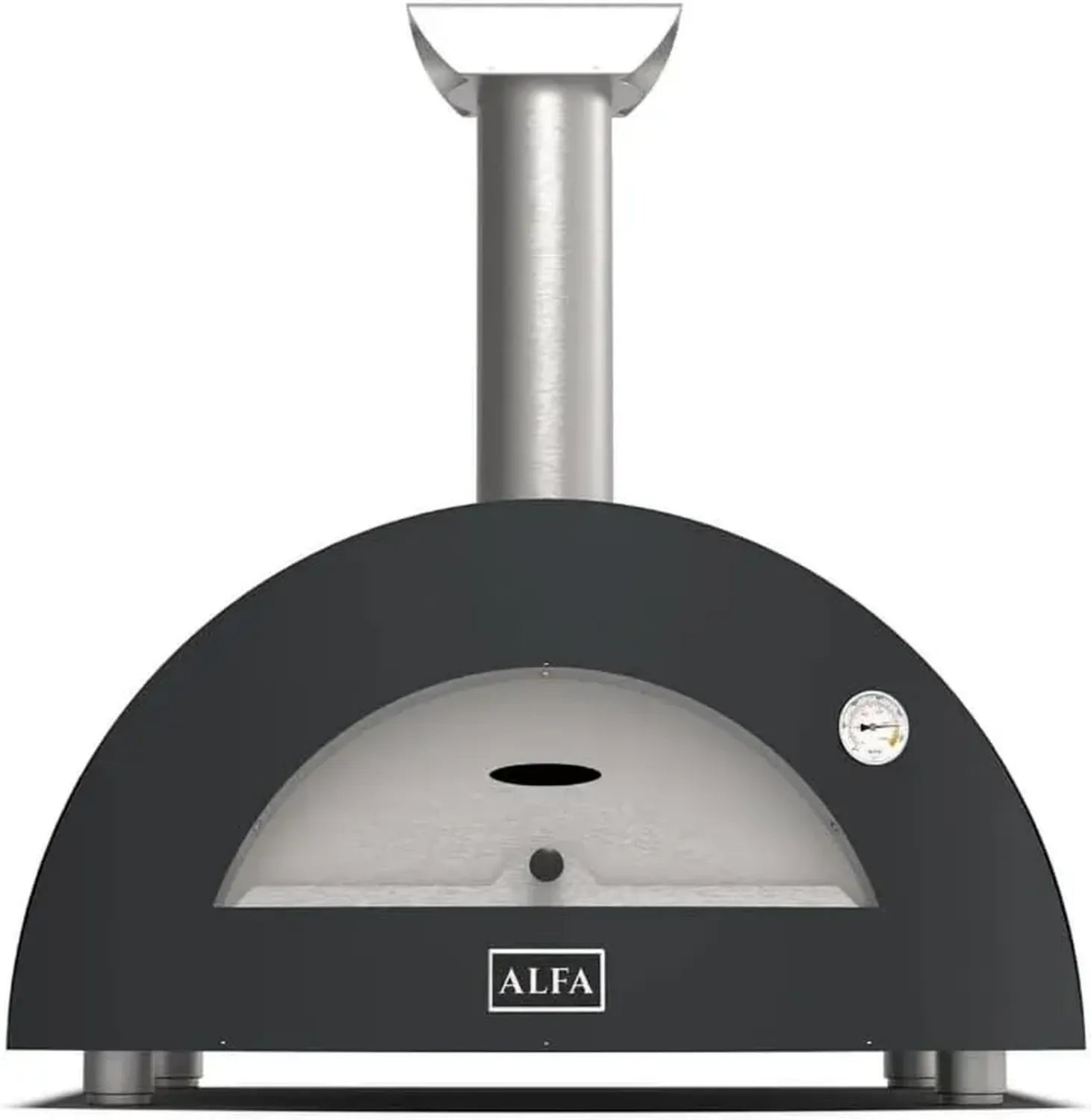 Four à gaz en métal moderne pour 2 pizzas