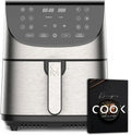 Friteuse à Air Chaud 7L, 1700W avec Écran Tactile et Panier Antiadhésif