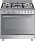 SMEG Cuisinière à Gaz Inox 90cm CG90X2