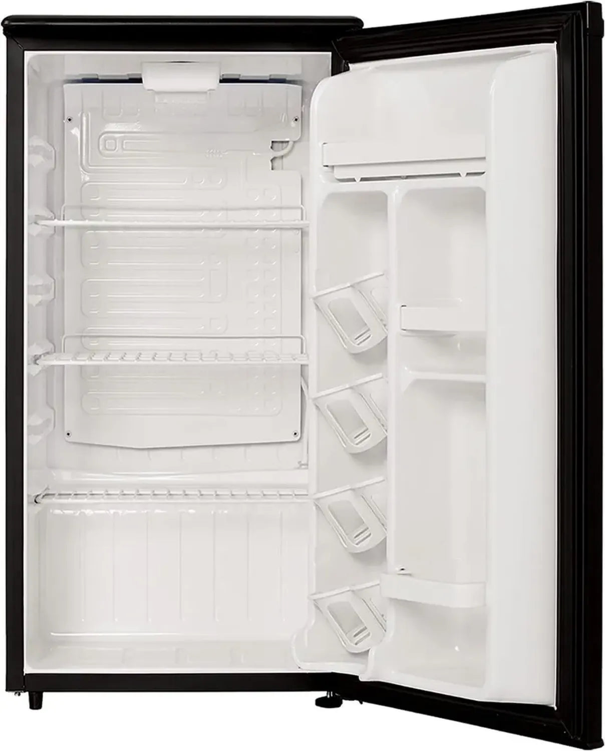 ROOMWELL E-Star Mini Réfrigérateur 93L Sans Congélateur - Dégivrage Automatique, Porte Unique, Compact avec Étagères en Verre