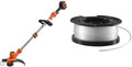 BLACK+DECKER Coupe-Bordures sans Fil 36V - Largeur 33cm - Système E-Drive - Multifonction avec Mode Bordure - 2 Poignées Ergonomiques + Bobine de Fil 10m