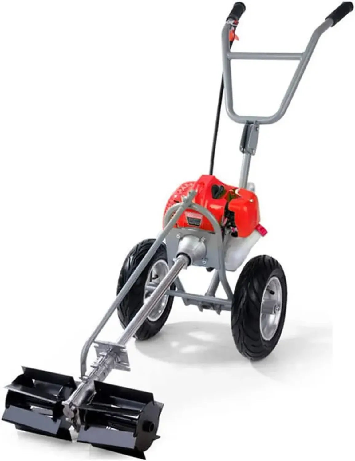 Motoculteur 52 CC à 4 temps pour jardinage et entretien de la pelouse - Compact et facile à manier