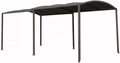 Abri de Voiture Métallique Extensible Mathis - 303/566 x 295 x 240 cm - Couleur Grise