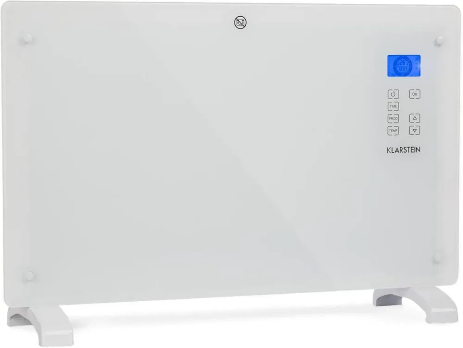 Radiateur Électrique Klarstein 2000W, Éco-énergétique et Silencieux, Murale ou Mobile, Idéal pour Maison et Salle de Bain