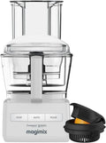 Robot culinaire multifonction Magimix 3200, 2.6L avec presse-agrumes et moteur silencieux - Fabriqué en France - Blanc