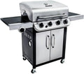 Grill à Gaz Char-Broil 440S Inox à 4 Brûleurs avec Réchaud Latéral