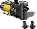SunSun Pompe de Piscine 220W, 5000L/h, Refoulement 5,5m, Filtration & Circulation pour Spa et Jardin