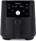 Friteuse Électrique Sans Huile 4-en-1, 5.7L, 1700W, Noir