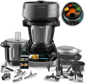 Robot Culinaire Multifonction Cecotec Mambo CooKing Total Gourmet 2200W, 45 Fonctions, Recettes Guidées, Bol Unique de 5L, Bol Victory 5L, Accessoires Inclus