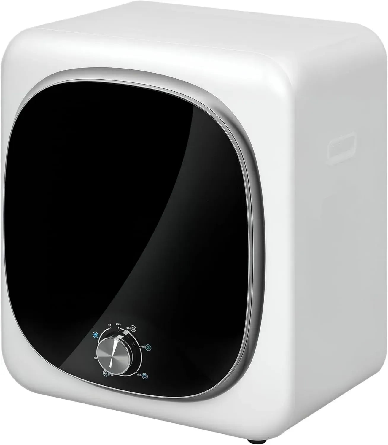 Sèche-linge compact électrique 800 W 4 Kg, 5 modes, cuve inox, frontal, blanc