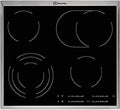 Plaque de cuisson encastrable Electrolux EHF46547XK - Céramique noire - 4 zones