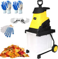 Broyeur de Jardin Électrique 2500W, Coupe 45mm, Collecteur 45L, Parfait pour Déchets Verts et Compostage