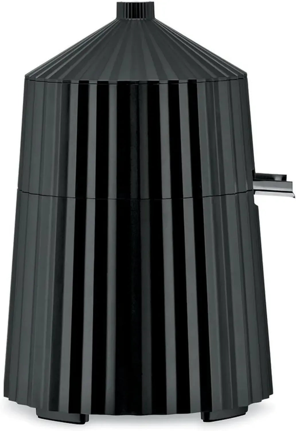 Alessi Plissé Presse-Agrumes Électrique, Design en Résine, 80W, Noir