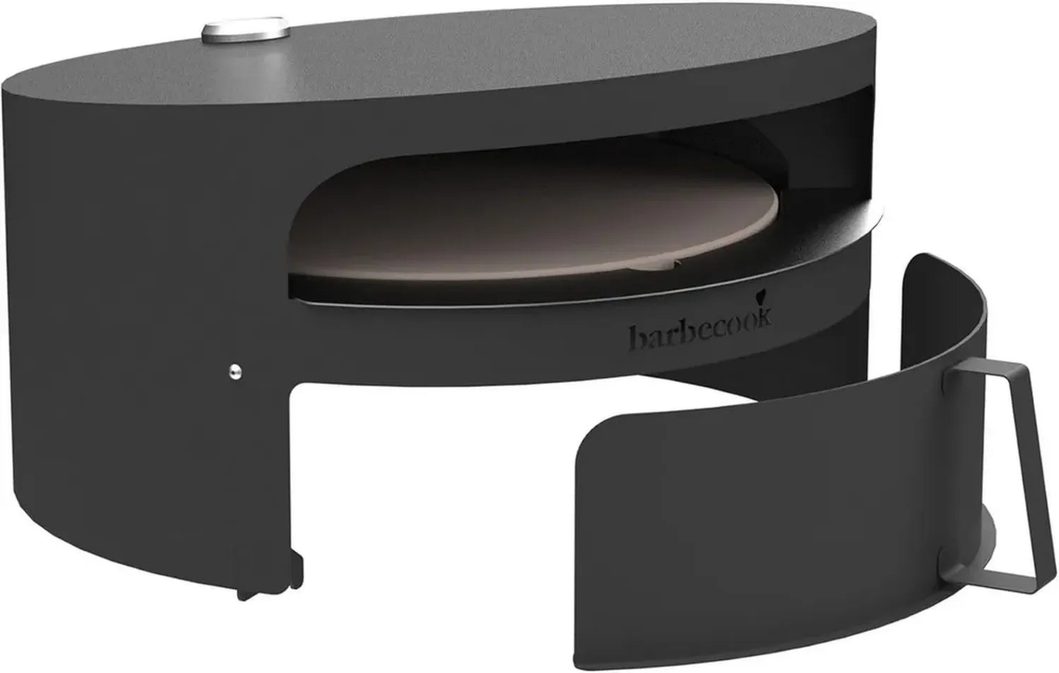 Four à Pizza au Bois Barbecook Dynamic avec Surface de 36 cm pour Barbecue Nestor