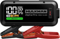 Démarreur Portable Hulkman Alpha Pro 1500A, Écran LED 3,3'', Batterie Noire Mat, Pour Véhicules Essence et Diesel