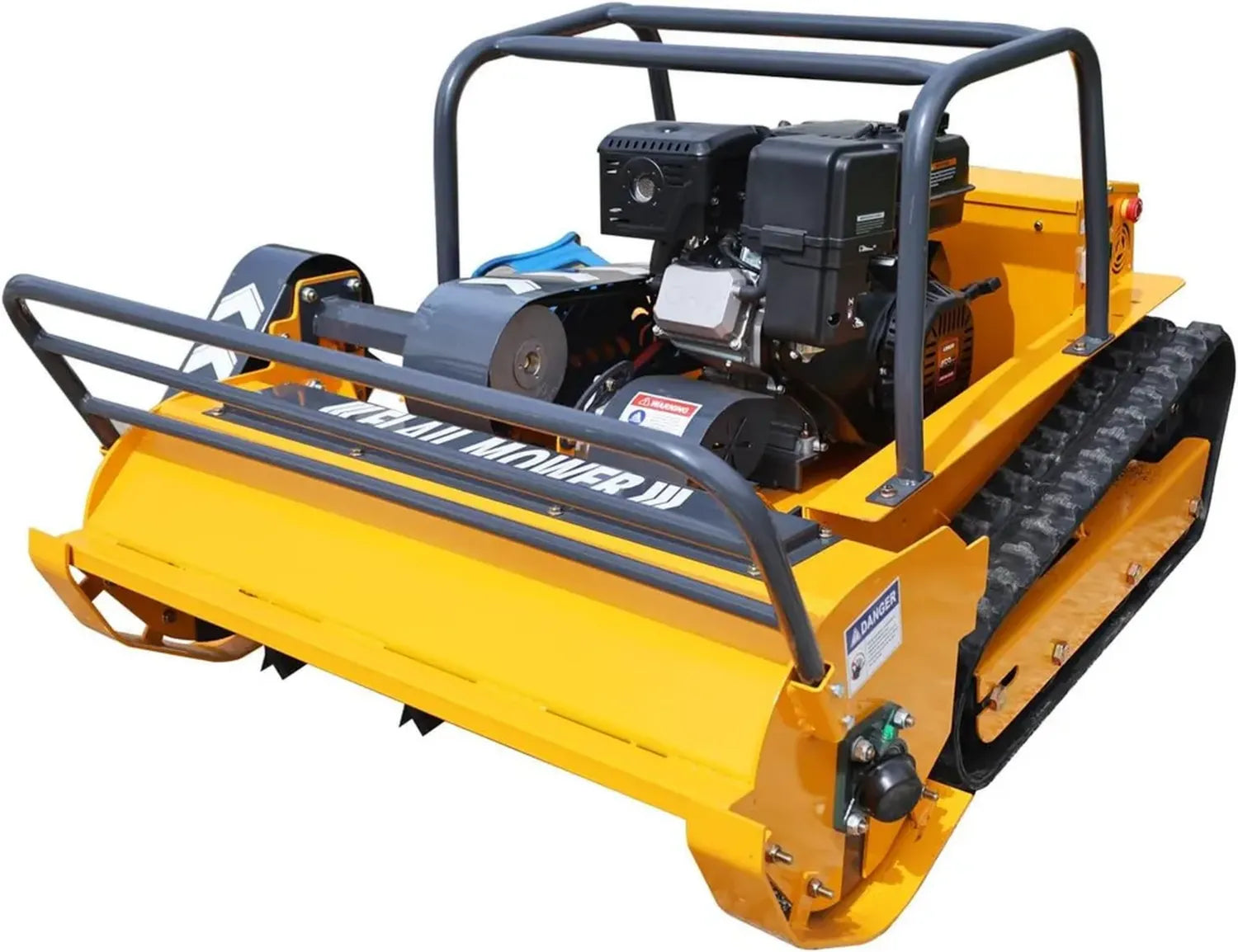 Tondeuse à gazon télécommandée avec moteur 459cc pour pentes raides et terrains difficiles