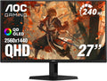 AOC Q27GAZD Écran Gaming OLED 27' QHD 240Hz 0,03ms, HDMI 2.0, DisplayPort, G-Sync Compatible, Optimisé Console