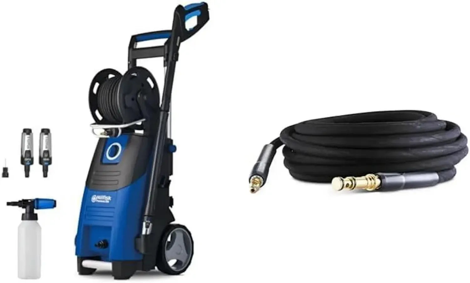 Nilfisk Nettoyeur Haute Pression Premium 200-15 EU avec Déboucheur 15 m, Bleu