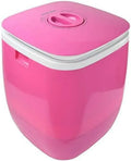 Mini Machine à Laver Rose 2 kg avec Minuterie et Essorage 150 W