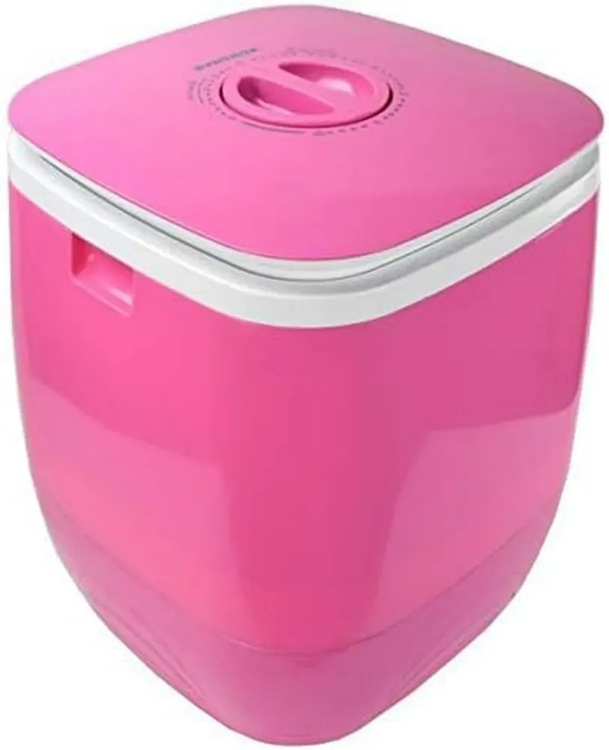 Mini Machine à Laver Rose 2 kg avec Minuterie et Essorage 150 W