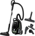 Aspirateur Traîneau Silencieux Electrolux UltraOne, 2 Sacs Inclus, Ergonomique, Écoresponsable, Noir